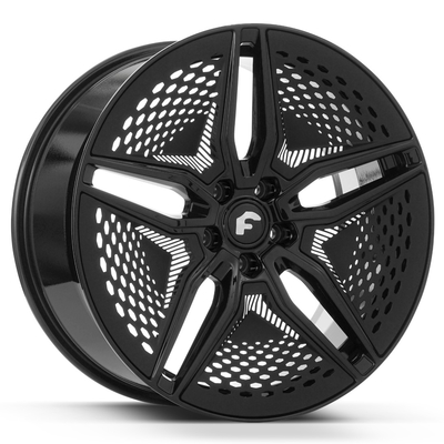 22"光沢の黒のForgiato EV 001のテスラ・モデルSモデルXのためのForgiatoによって造られる輪座