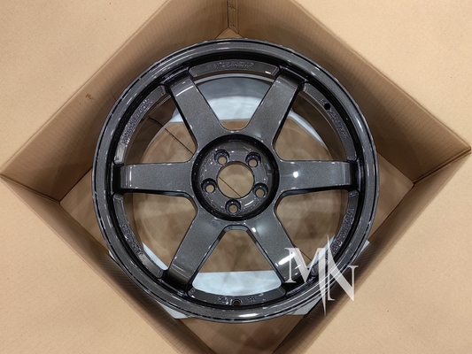 Volk Racing TE37 SL ホイール ブラック エディション III 4x100 5x120 18 19 20 インチ カスタム ダブル ブラック リム
