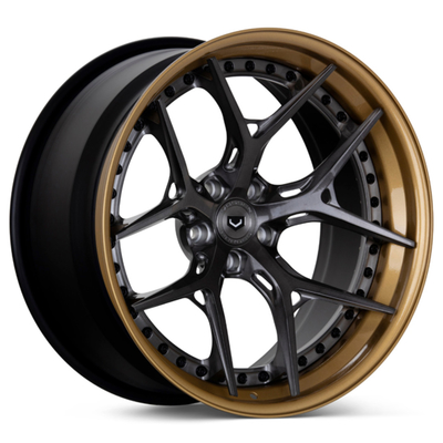 Vossen S21-01 3部分のポルシェの車輪6061-T6 3PC構成