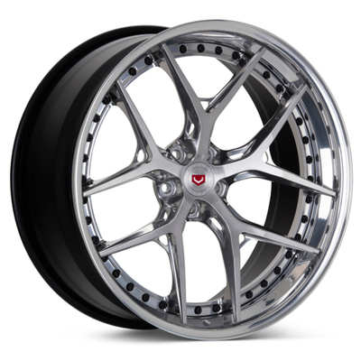 Vossen S21-01 3部分のポルシェの車輪6061-T6 3PC構成