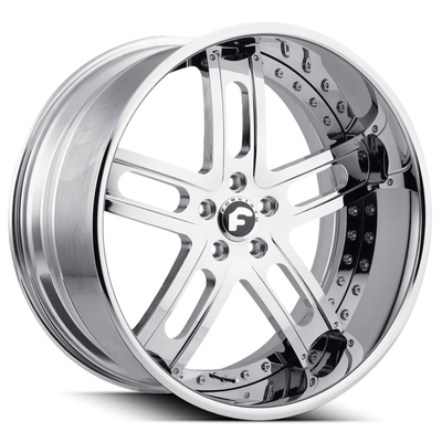 Forgiato Estremoの深い皿のChromeの車輪