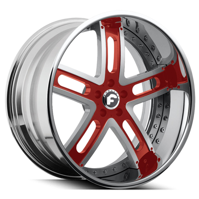 Forgiato Estremoの深い皿のChromeの車輪