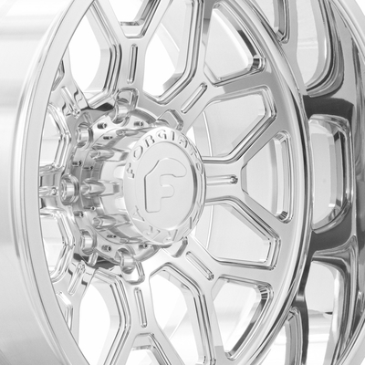 Forgiato Flusso-Tの明るい銀製の車輪6061-T6のラグナット4-8