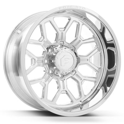 Forgiato Flusso-Tの明るい銀製の車輪6061-T6のラグナット4-8