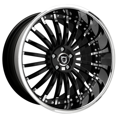Lexani LF-714 Chromeは車輪6061-T6の多スポークの縁を造った