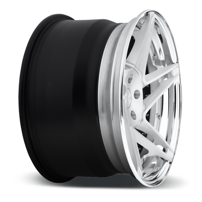 Rotiform CHD-Tの深い皿の凹面のChromeの車輪3PC JWLを経て