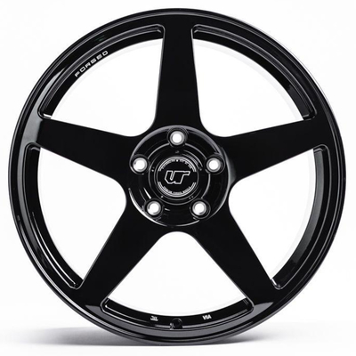 20x9.0 20x12 991ターボ ポルシェは車輪を光沢をつける黒いに造った