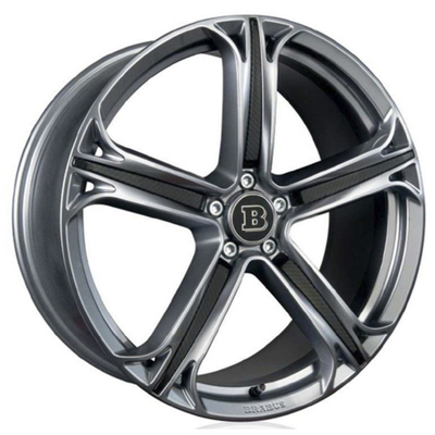 Brabusベンツは車輪のMonoblock Tの液体の無煙炭を造った