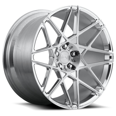 凹面の明るい銀Monoblockは車輪を造った