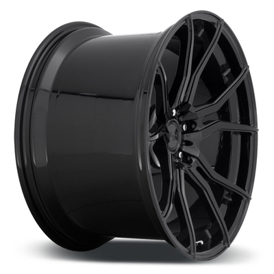 ISO 9001 Monoblockが車輪を造った注文の終わりは黒いに光沢をつける