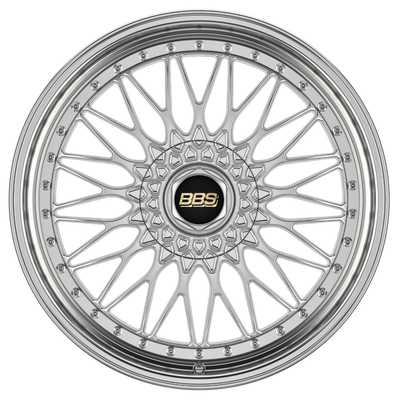 極度のRsの明るい銀BBSは車輪のアルミニウム縁6061-T6を造った