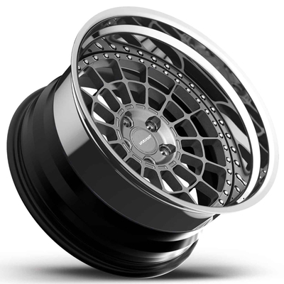 異なったCRT-3Pリングは20インチをOEMが支えた3部分の車輪話した
