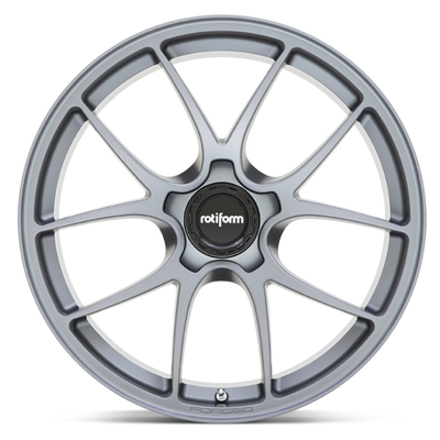 ぐらつかせたスポークのサテンのチタニウムのRotiform造られた車輪LTN