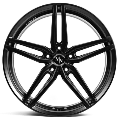 VRはBMW M3 M4 F8x 20x9.5 20x11のためのD10無光沢の黒い車輪を造った
