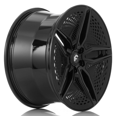 22"光沢の黒のForgiato EV 001のテスラ・モデルSモデルXのためのForgiatoによって造られる輪座