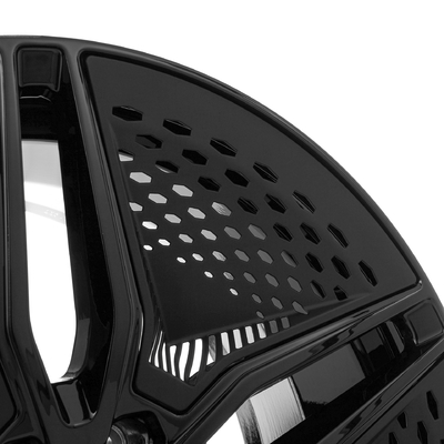 22"光沢の黒のForgiato EV 001のテスラ・モデルSモデルXのためのForgiatoによって造られる輪座