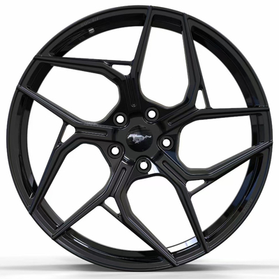 フォード・マスタングの光沢の黒の炉の自動車は20の21の22インチ5x114.3を動かす