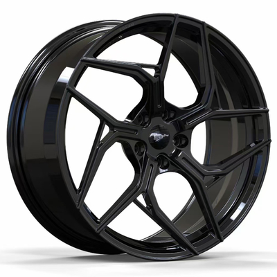 フォード・マスタングの光沢の黒の炉の自動車は20の21の22インチ5x114.3を動かす