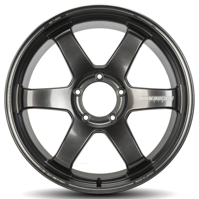 ボルクレーシング Te37 超大型 PCD 鍛造ホイール ダイヤモンドダークガンメタ