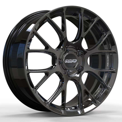 Volkの競争G16明るい光沢の黒の注文の終わりは車輪を造った