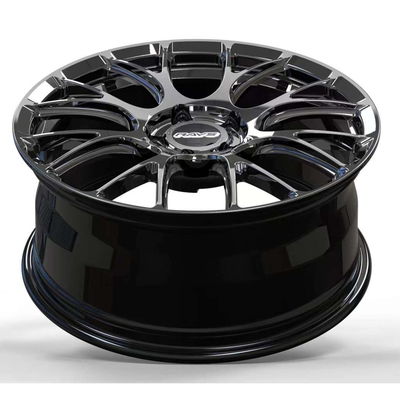 Volkの競争G16明るい光沢の黒の注文の終わりは車輪を造った