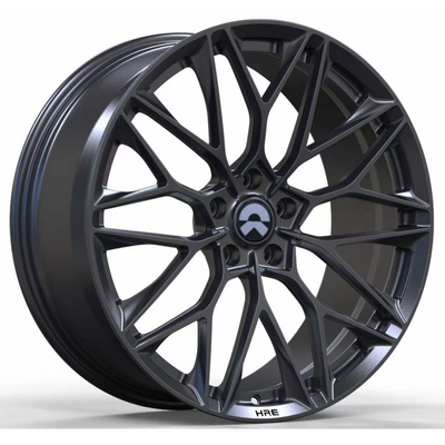マットの黒HRE P200はNIO ES6 ES7 ES8 ET7 ET5のための車輪を造った