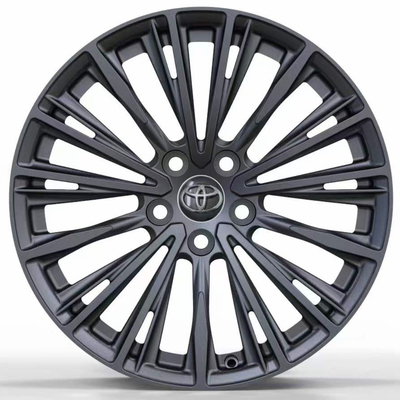 トヨタ18"トヨタ・クラウンのためのOEMの設計マットの黒の炉の自動車輪
