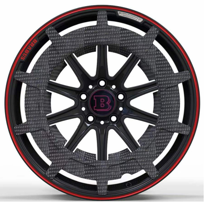 カーボン繊維BrabusはベンツAMG S63のための車輪を造った