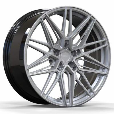 サテン銀製のVossen HF-7はランド ローバーRange Roverのための車輪を造った