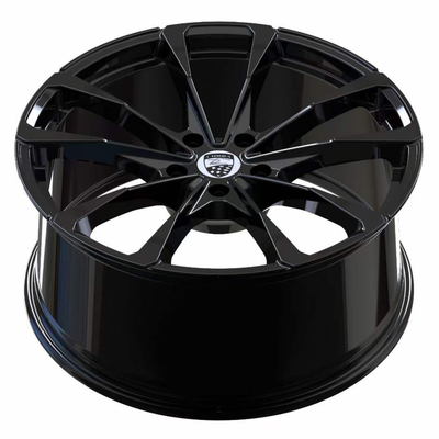 22&quot;はベンツG63のための黒い造られた車輪に光沢をつける