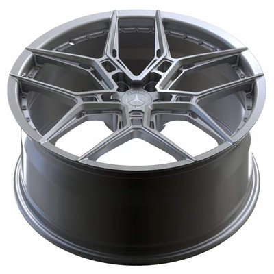 20&quot;ベンツの縁セットのためのハイパー銀製の造られた車輪