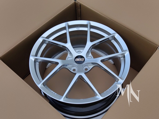BBS FI R ホイール 20 21 インチ 5x112 シルバー オーダーメイド オディ R8 用