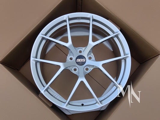 BBS FI R ホイール 20 21 インチ 5x112 シルバー オーダーメイド オディ R8 用