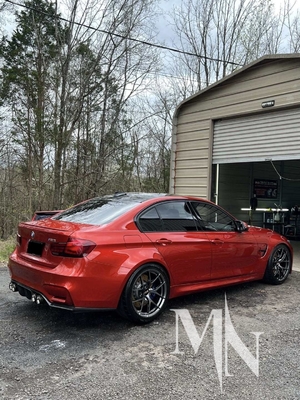 BBS FI-R BMW F87 M2 E92 M3 F80 F82 M4 鋳造ダイヤモンド 黒い輪