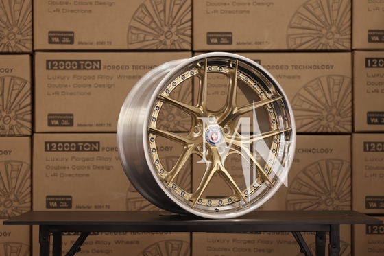 2点 HRE S101SC M5 E39 E60 F10 F90 用のカスタム鍛造車輪