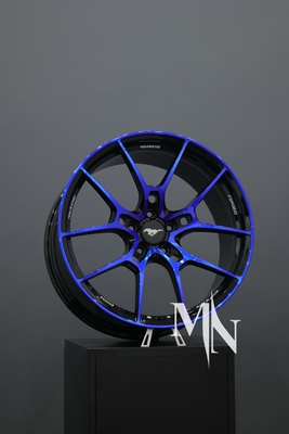 ボークレーシングレイズ G025 ブルーホイール 18 19 20 インチ 5x120 オーダーメイド 鍛造 輪輪 BMW FK8