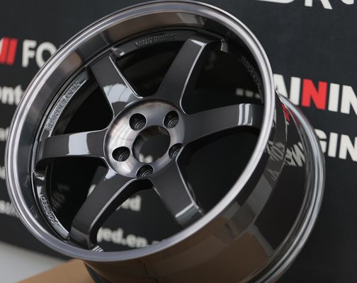 レイズ ボルクレーシング 鍛造ホイール TE37 SL ダブルブラック ディープディッシュ