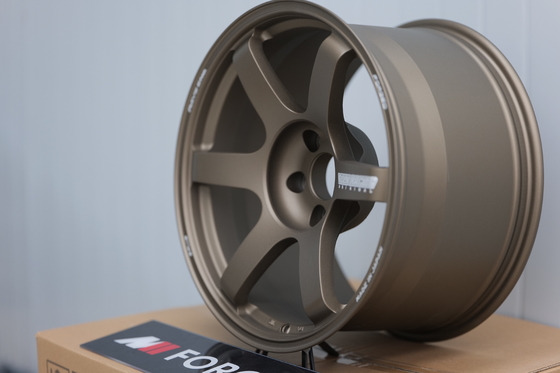 フォークレーシング 鋳造車 Te37 サガ S-プラス ブロンズ