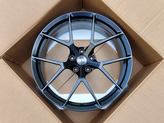 BBS Fi-R サテンブラックホイール 6061-T6 アルミ合金製 鍛造ホイール