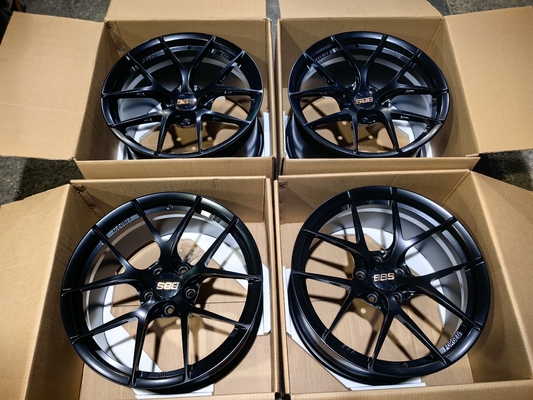 BBS Fi-R サテンブラックホイール 6061-T6 アルミ合金製 鍛造ホイール