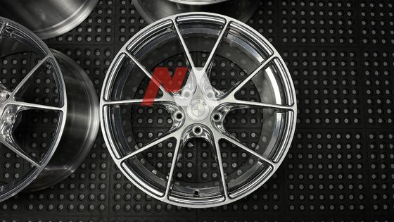 BMW鍛造ホイール ポリッシュシルバー ブラッシュドフェイス F87 F80 F82 F90 M2 M3 M4 M5用