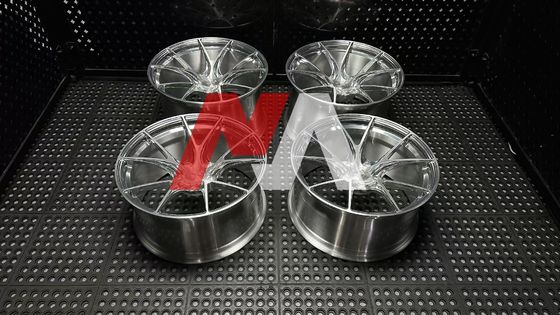 BMW鍛造ホイール ポリッシュシルバー ブラッシュドフェイス F87 F80 F82 F90 M2 M3 M4 M5用