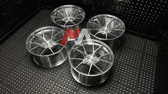 BMW鍛造ホイール ポリッシュシルバー ブラッシュドフェイス F87 F80 F82 F90 M2 M3 M4 M5用