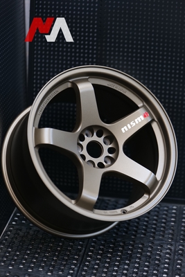 日産 GTR R32 R33用のNISMO LMGT4 鍛造型モノブロックホイール