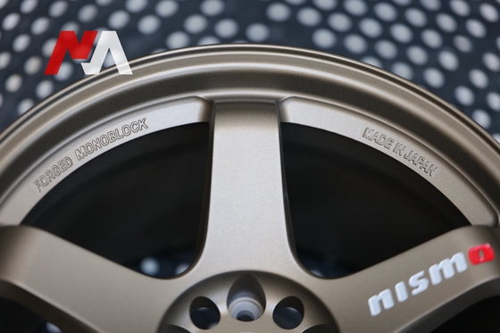 日産 GTR R32 R33用のNISMO LMGT4 鍛造型モノブロックホイール