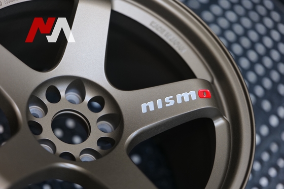 日産 GTR R32 R33用のNISMO LMGT4 鍛造型モノブロックホイール