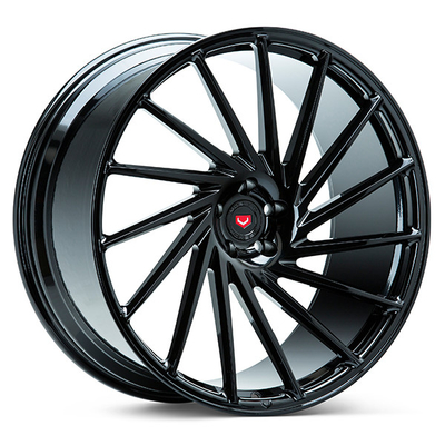 Vossen VPS-305Tの光沢の黒の車輪