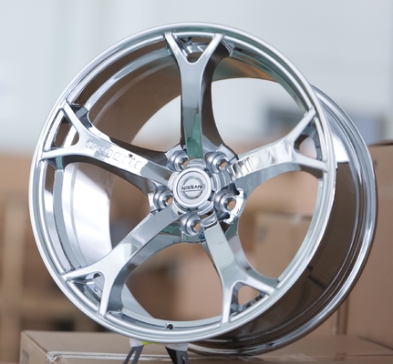 ニスモ OEM クロムホイール 輪 Nissan 370Z インフィニティ Q50 モノブロック 鍛造ホイール